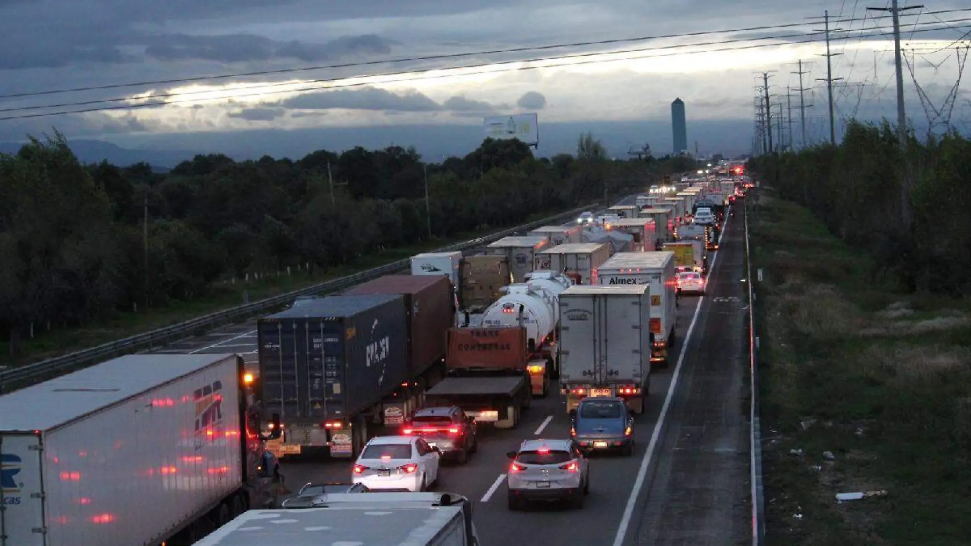 bloqueo autopista mexico puebla